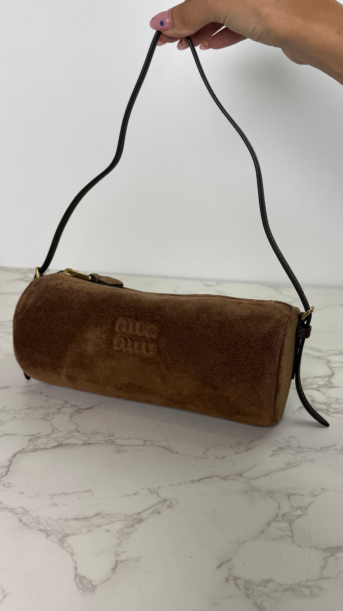 MM Suede Cylinder