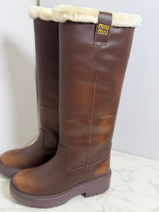 Mm full length Sherpa boot