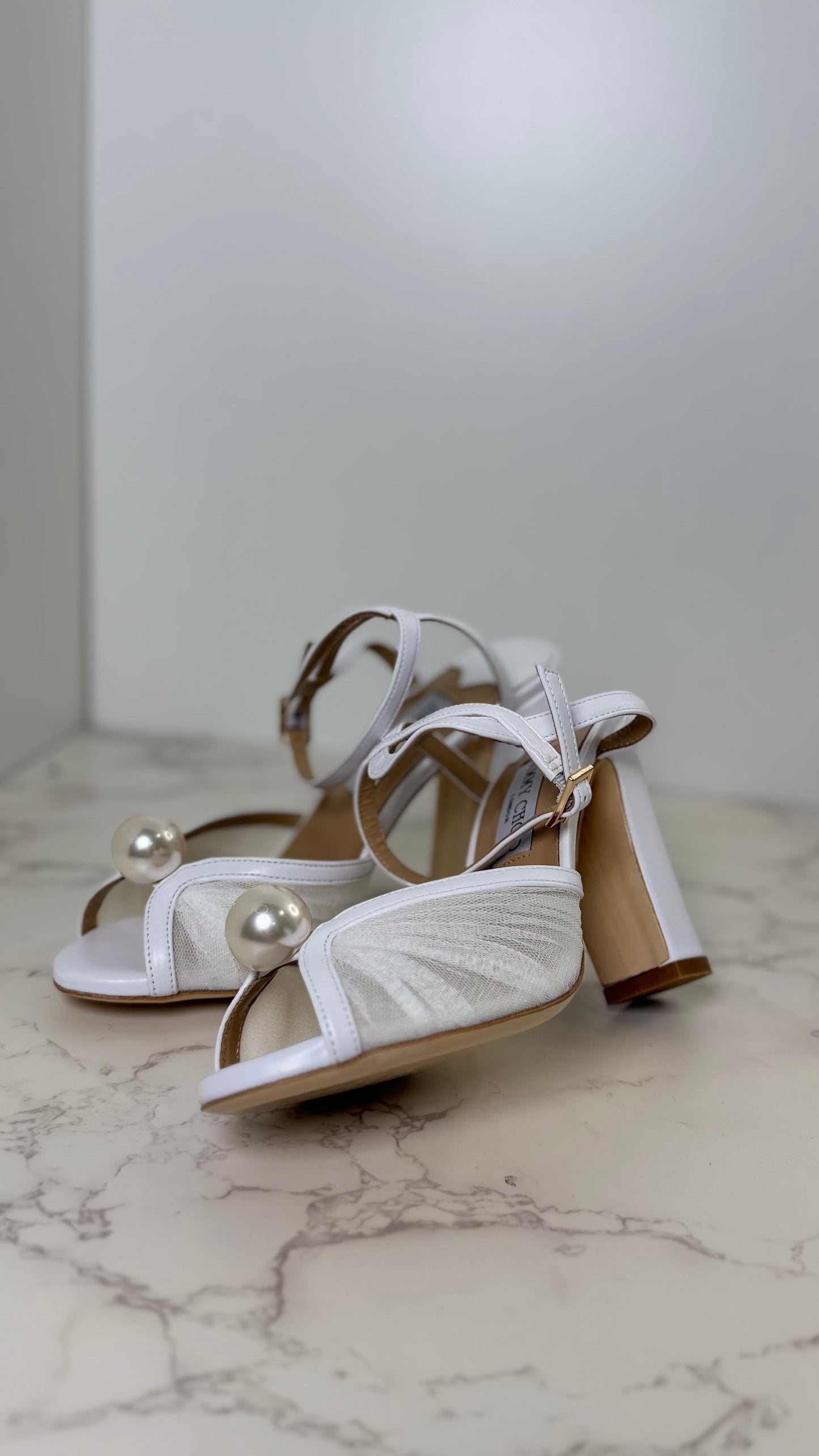 JC Pearl heel