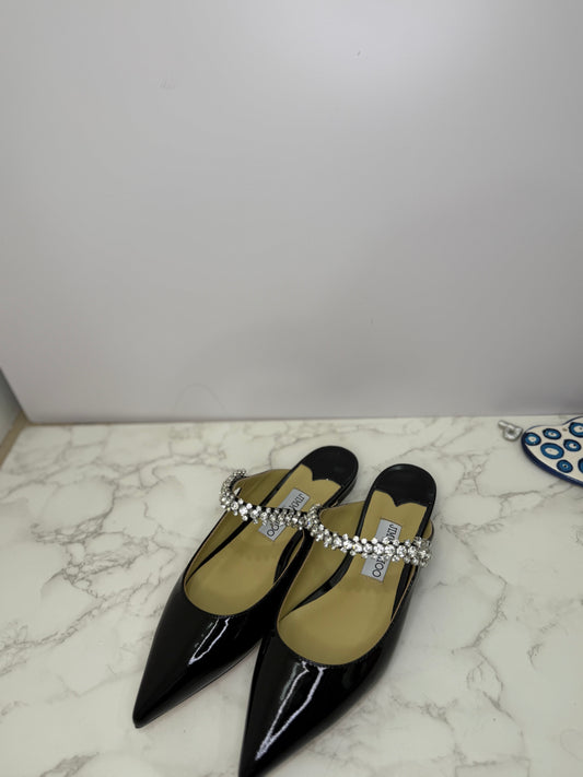 Jc rhinestone flats