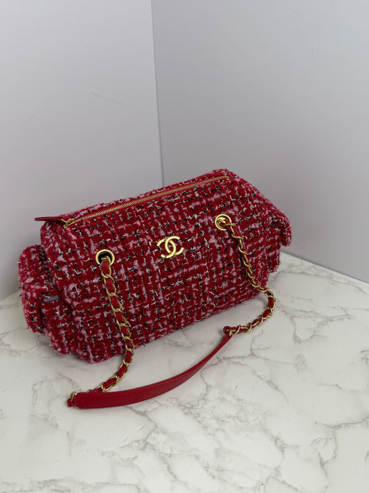 Cc tweed cargo bowling bag