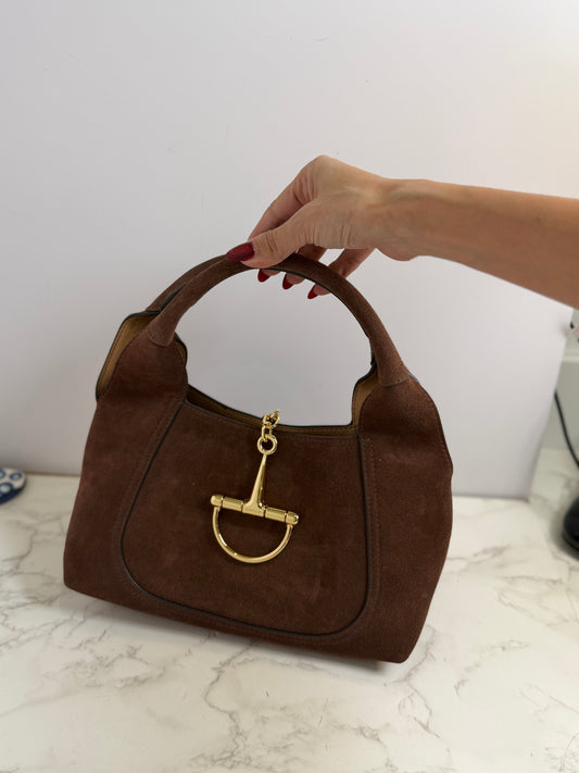 Suede mini gg tote