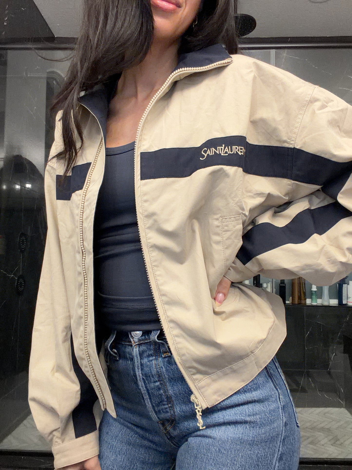 Ysl jacket windbreaker (Copy)