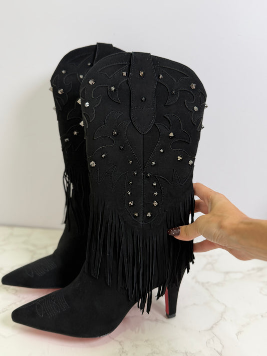 Cl Fringe cowboy boots