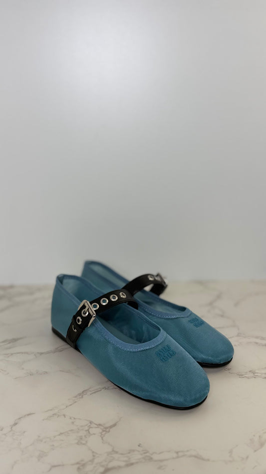 Mm mesh ballet flat
