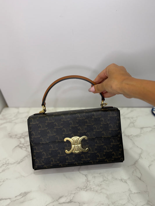 Celine top handle Triomphe