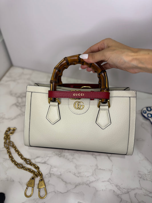 Gucci Diana bamboo east west