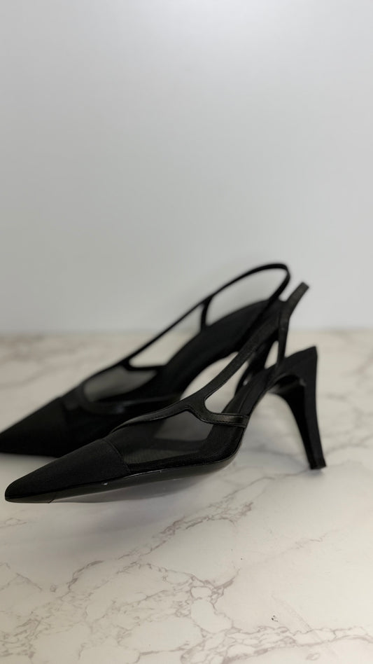 CC Mesh Slingback Heel