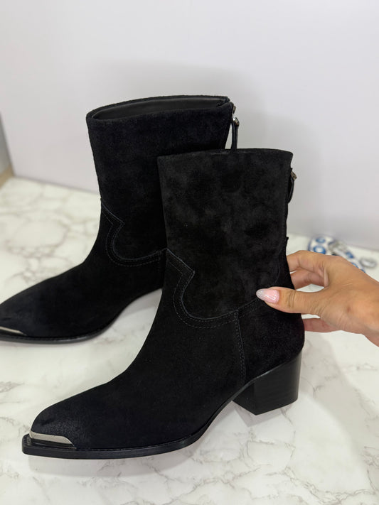 Celine suede booties