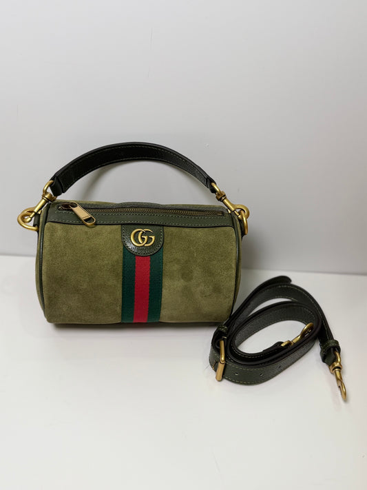 Gg mini suede speedy