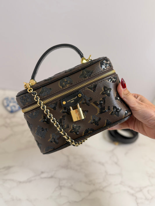 Lv vanity sequin