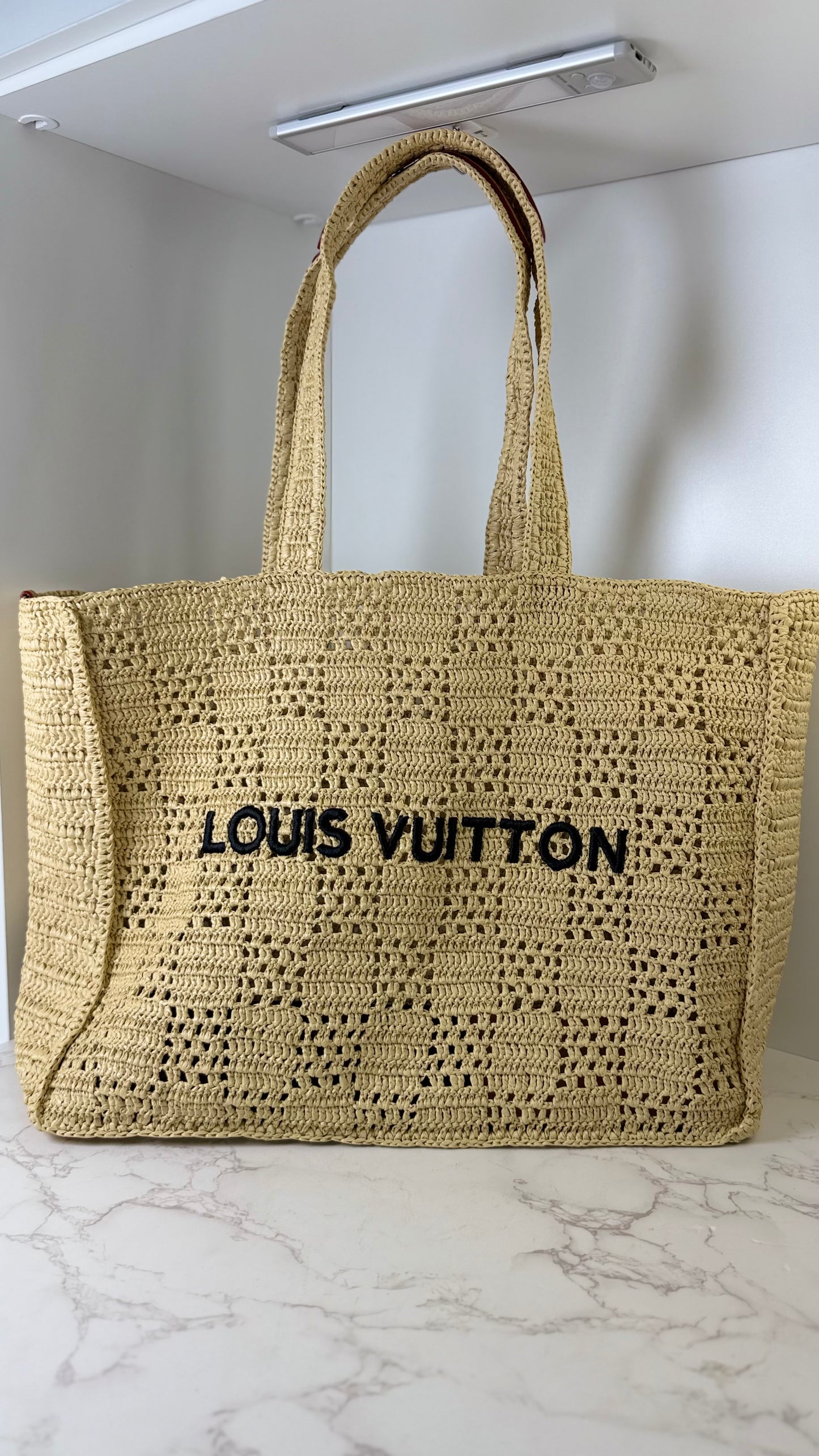 Lv suede shoulder