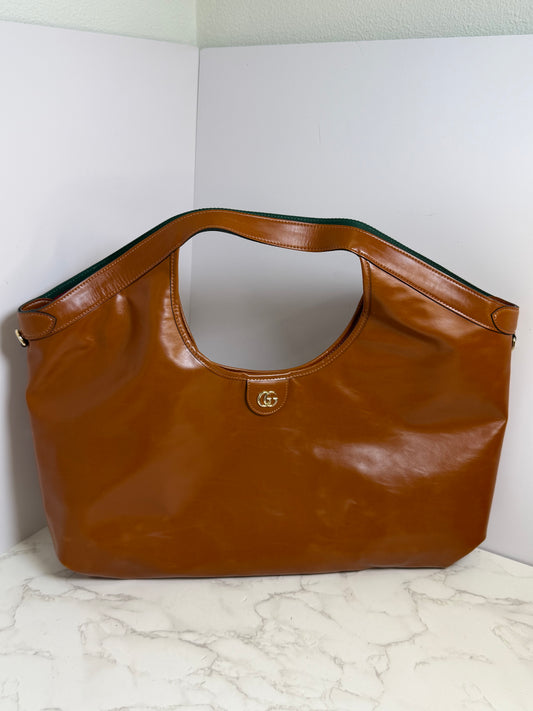 Gg leather tote