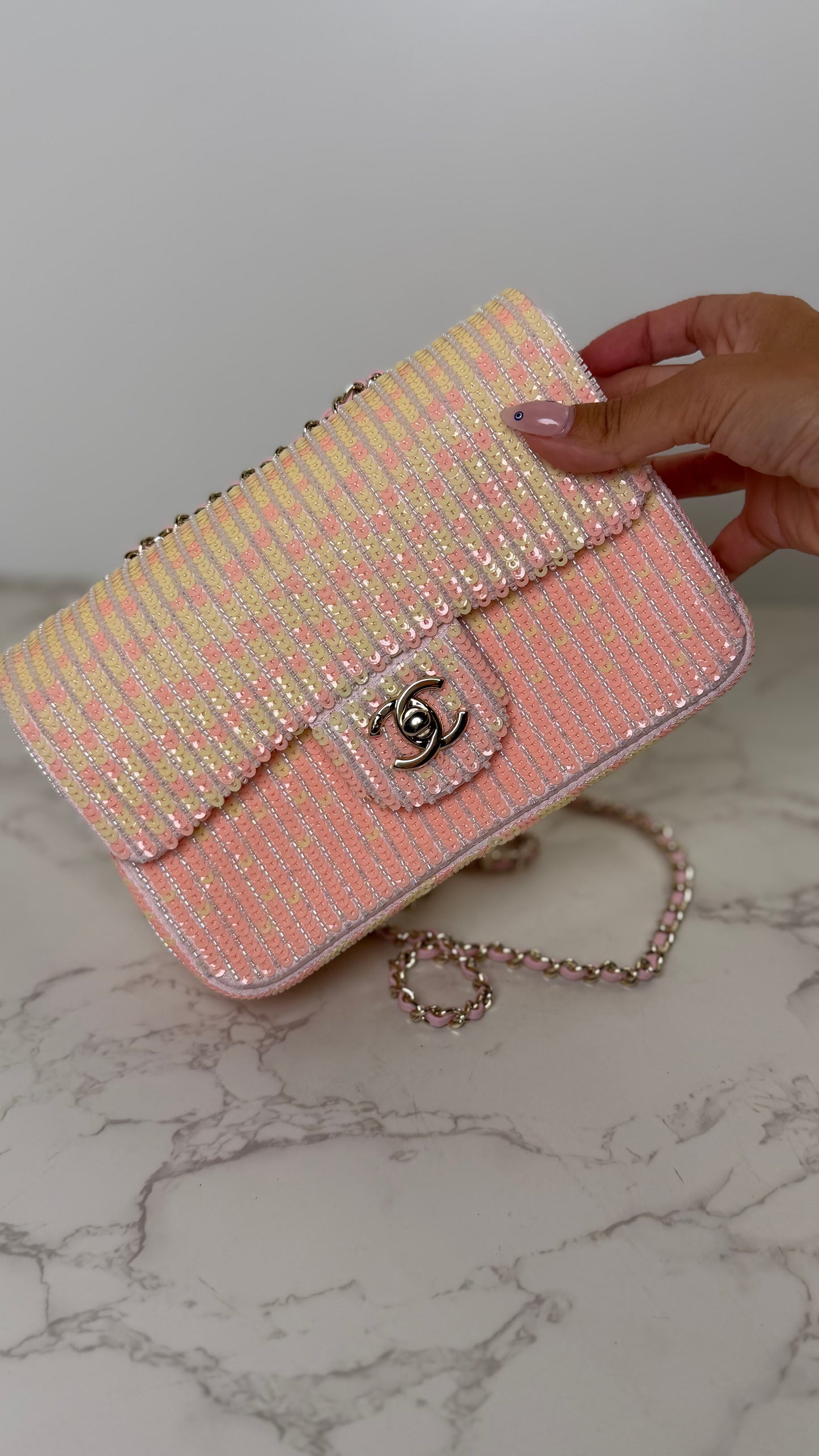 CC Sequin Flap