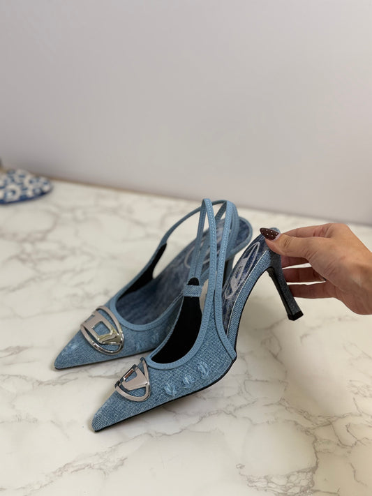 Diesel denim heel