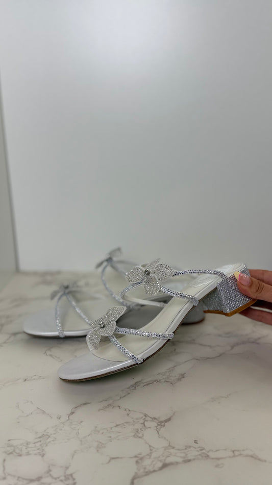 RC Floral Block Heel