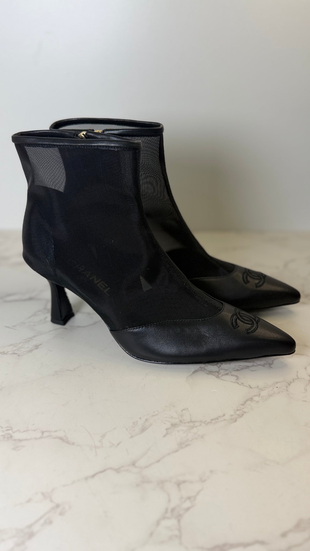 CC mesh bootie
