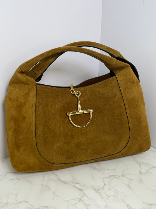 Gg suede tote