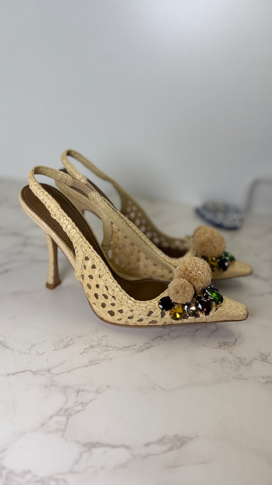 DG Raffia Heels