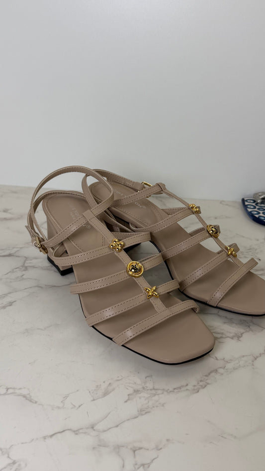 LV Block Heel Sandal