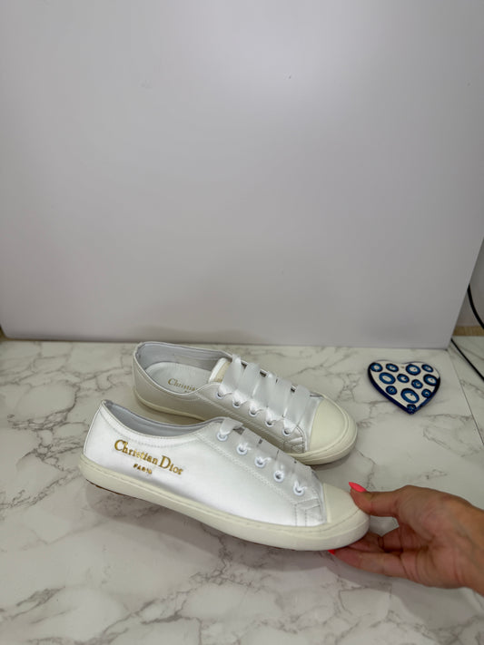 Cd satin sneakers