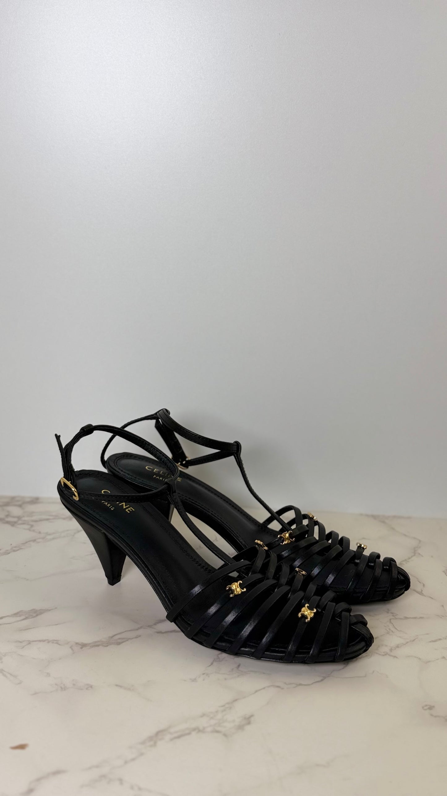 Celine strappy heels