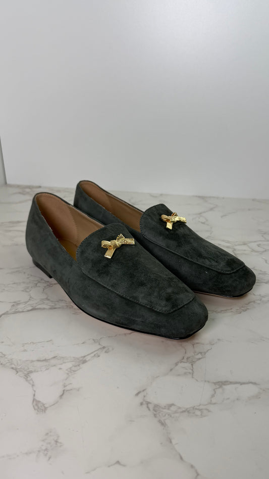 CD bow loafers
