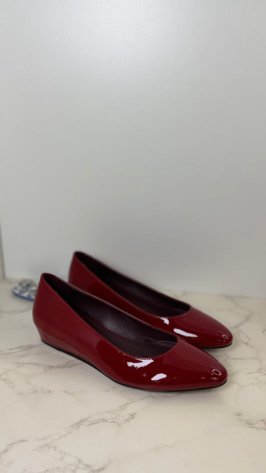Chloe patent flat