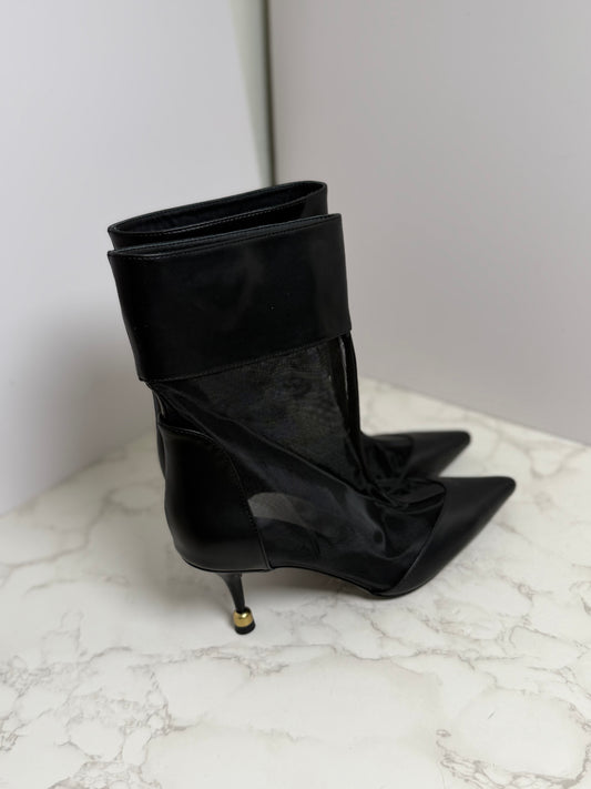 Sheer booties