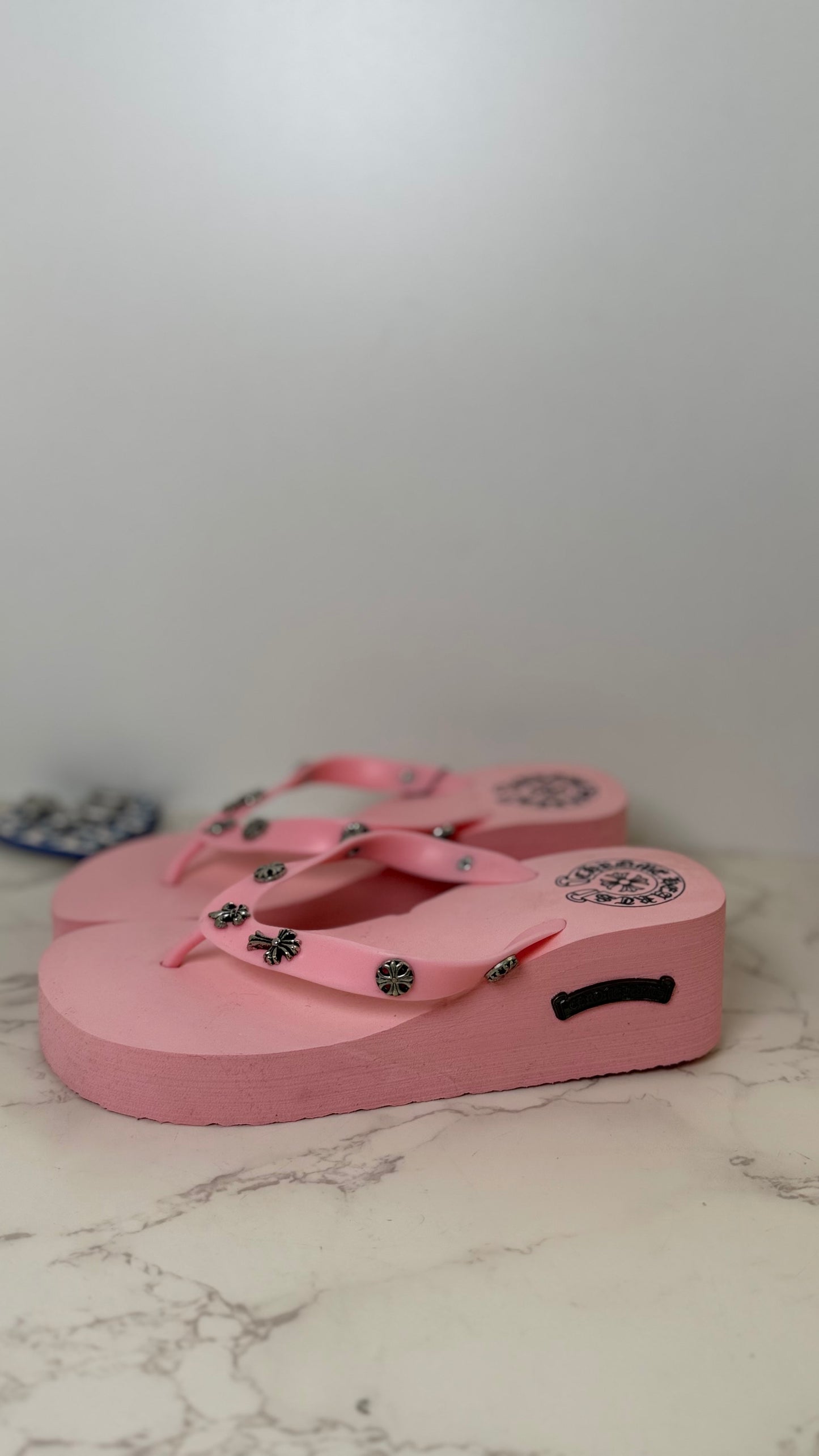 Chrome hearts flip flop