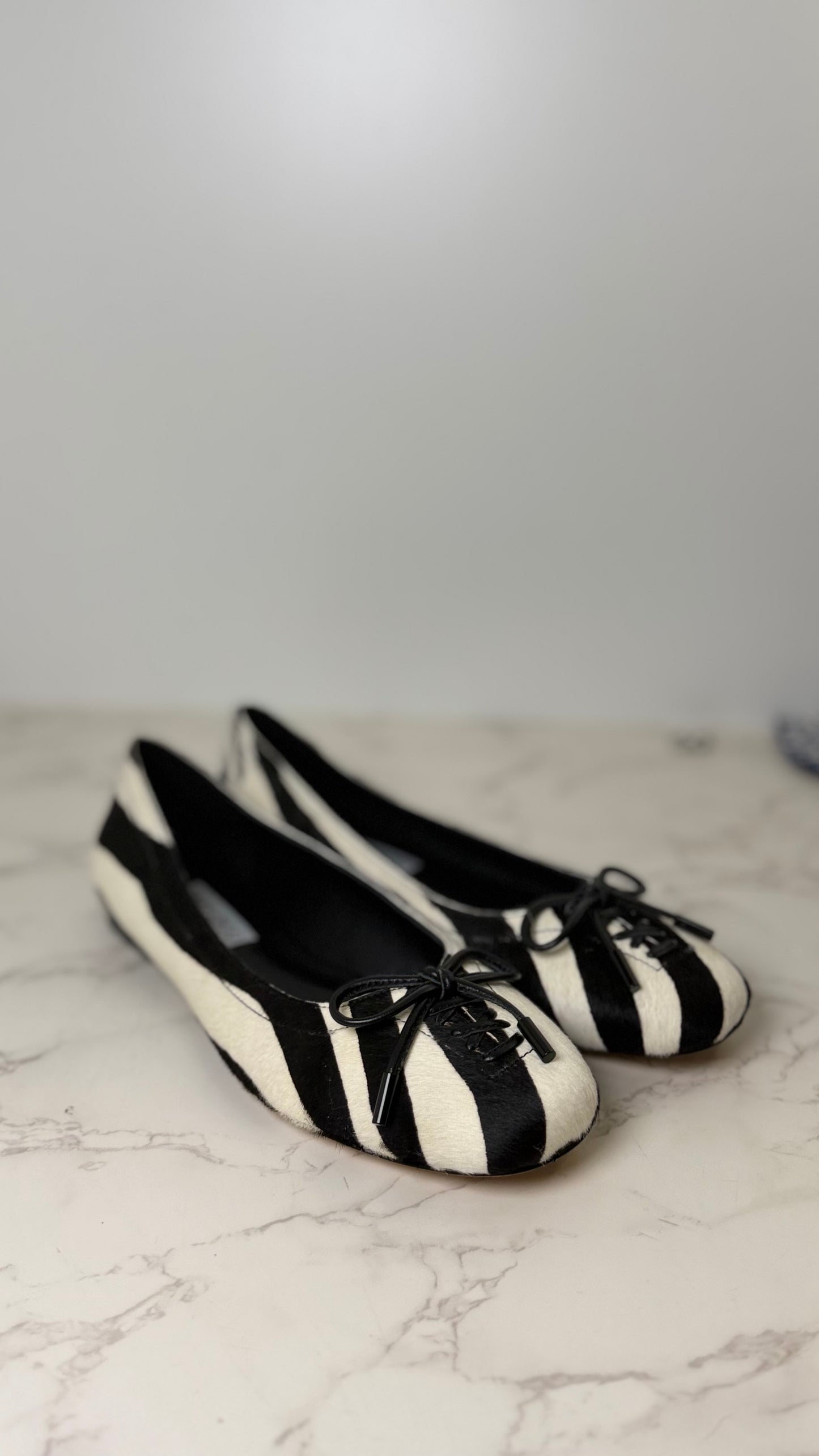 JC pony hair ballet flat