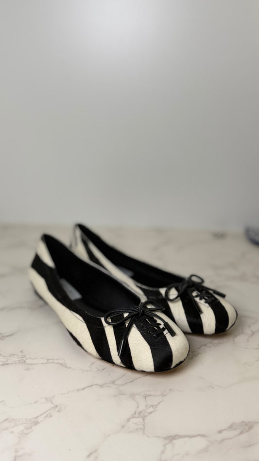 JC pony hair ballet flat