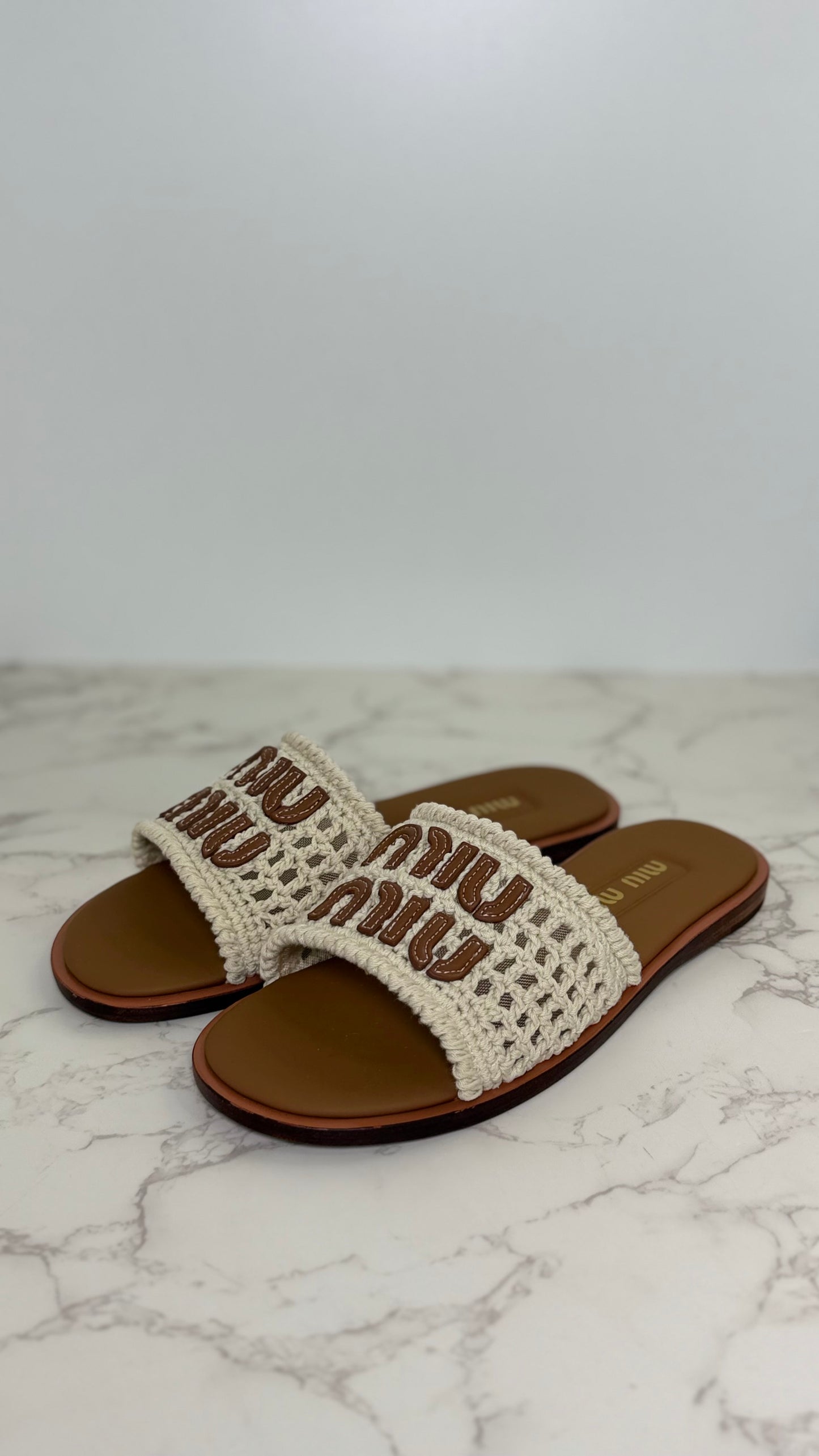 MM Raffia Sandal