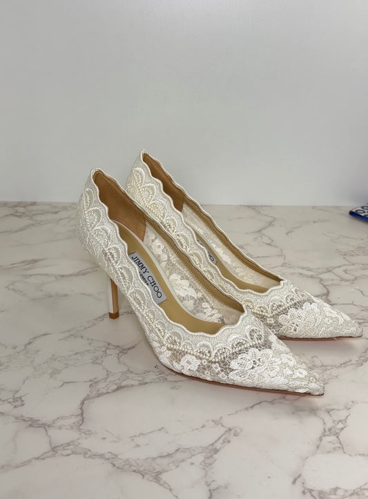 JC lace heel