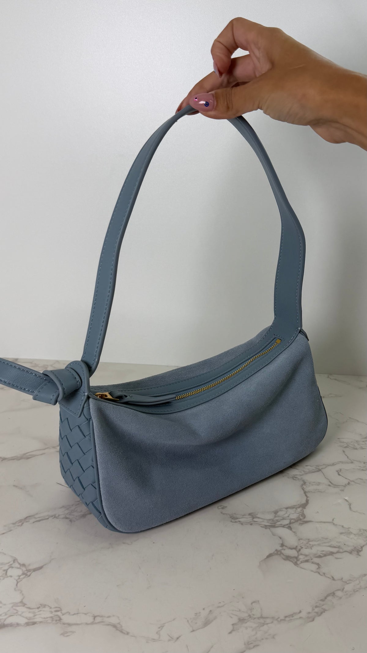 BV Nora suede shoulder