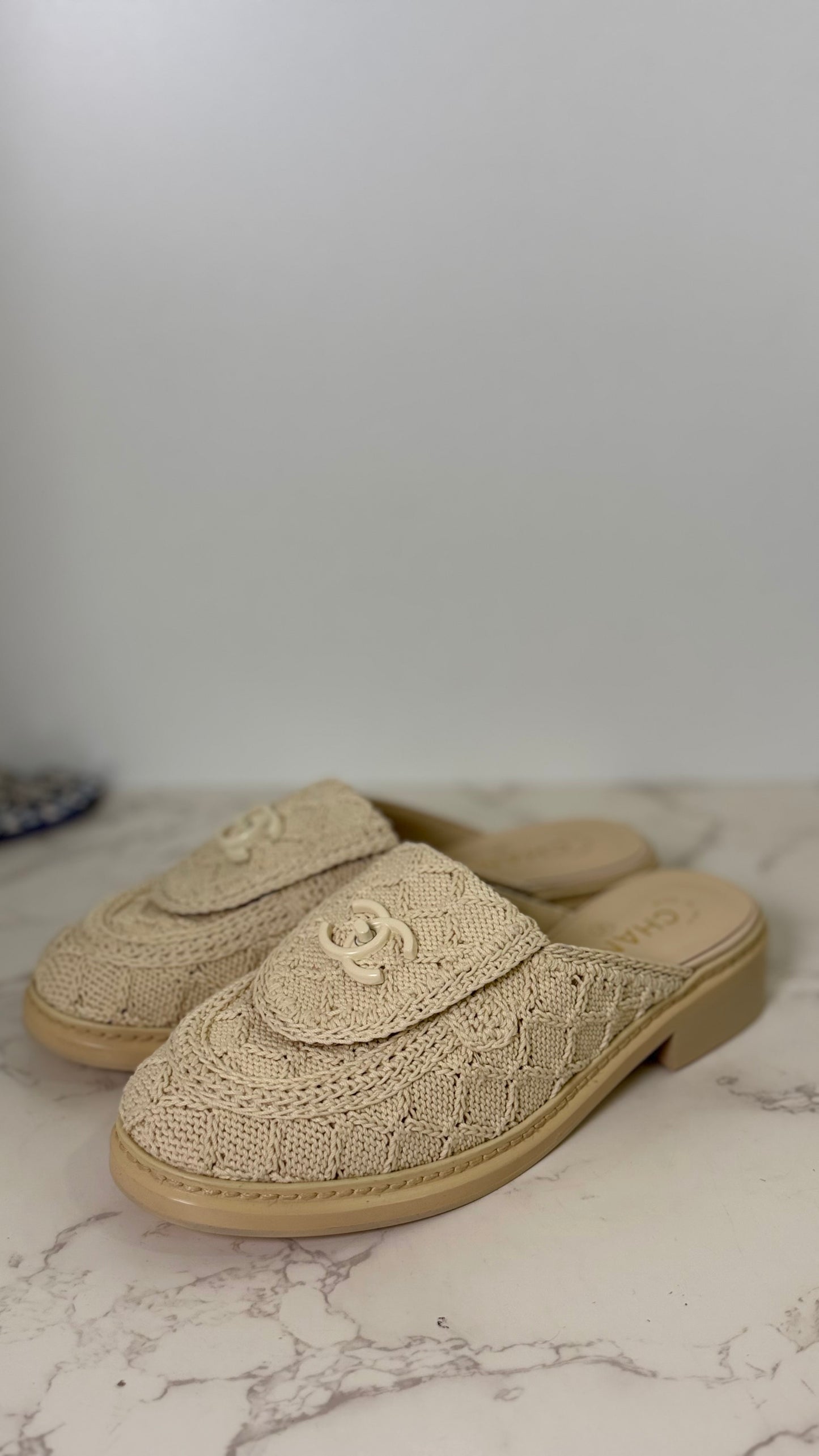CC WOVEN MULES