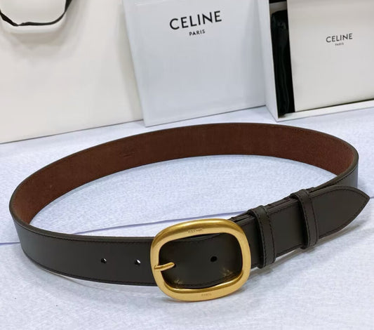 BROWN LEATHER BELT