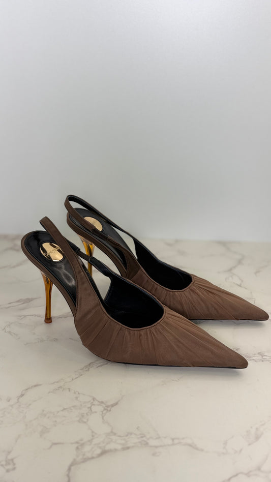 YSL Sling Back Heel