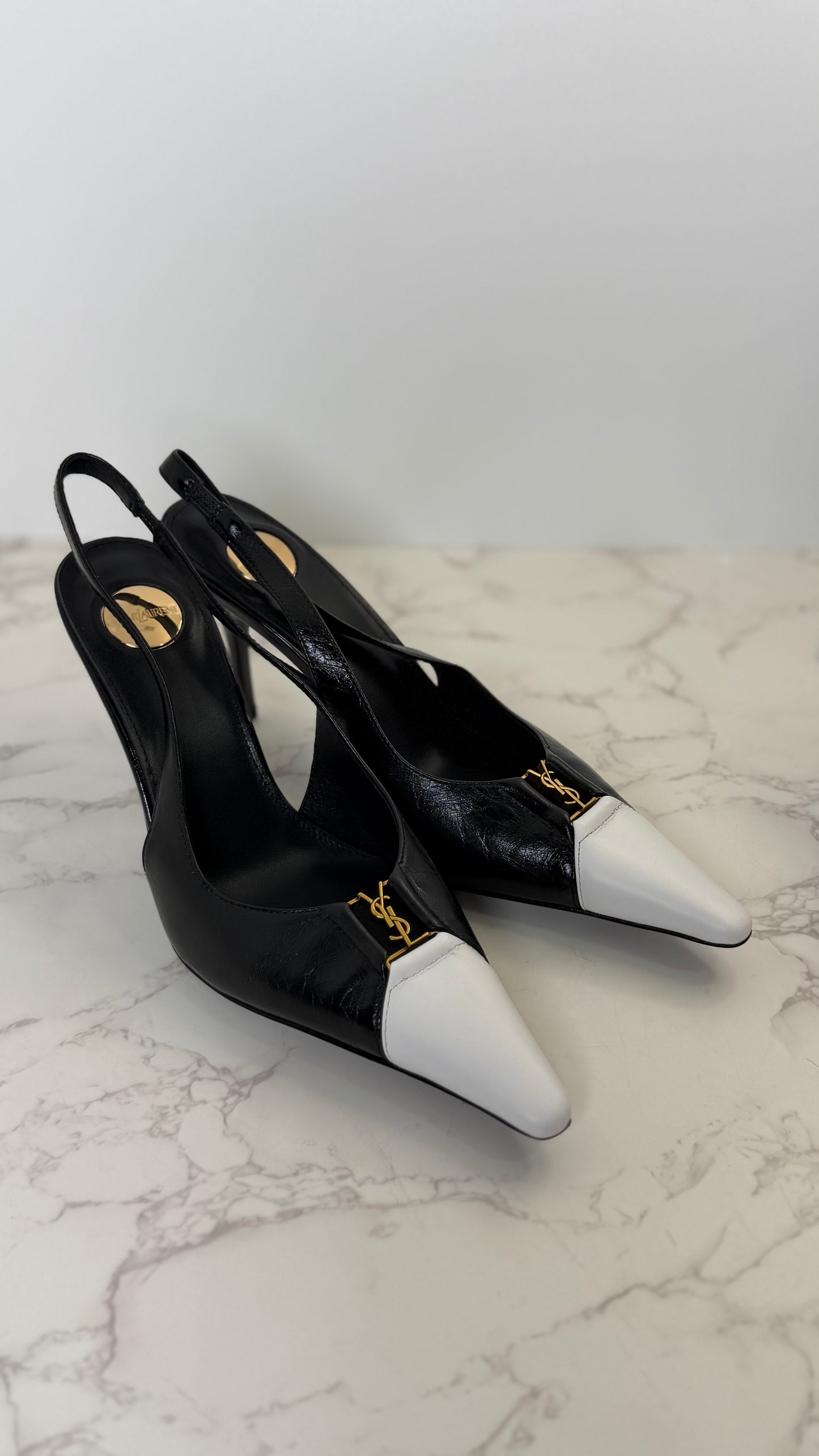 YSL SLINGBACK HEEL