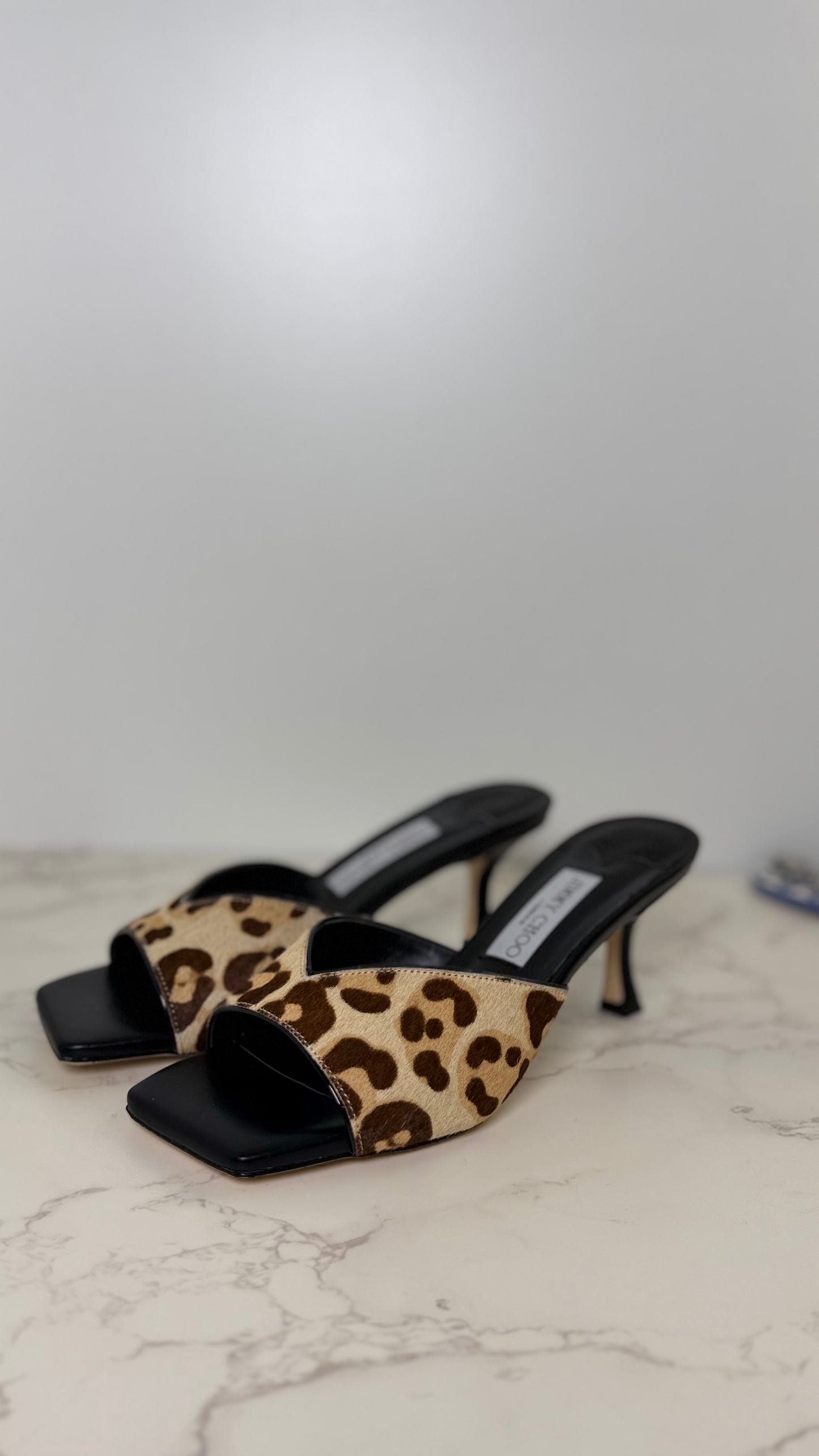 JC LEOPARD KITTEN HEEL