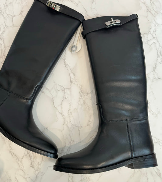 LEATHER RIDING BOOT