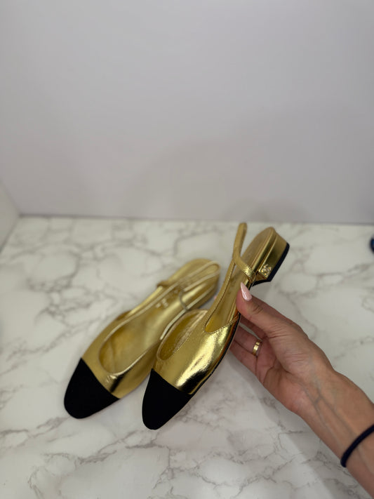 (Copy) Metallic ballet flat