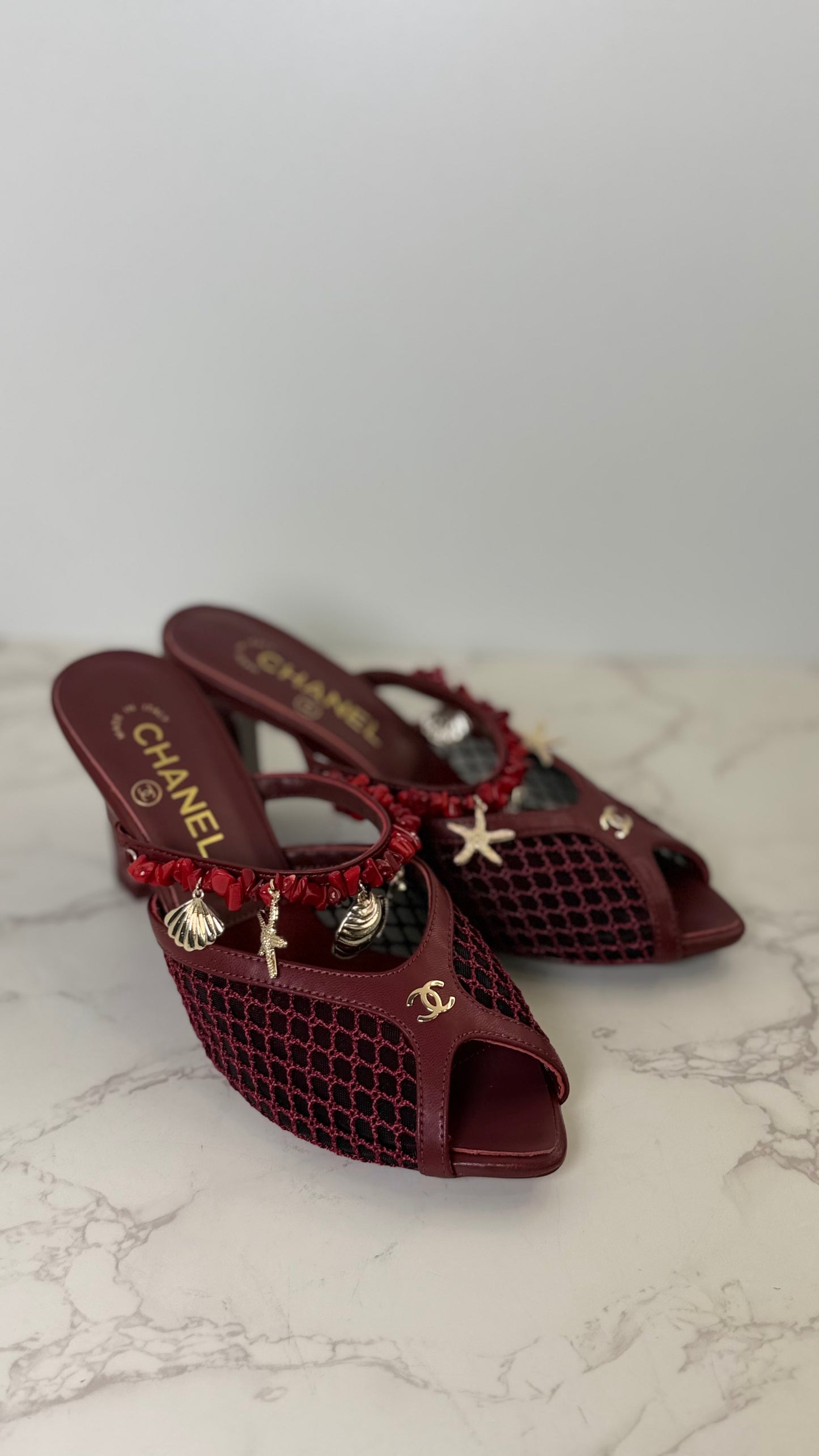 Cc coco beach mesh heel