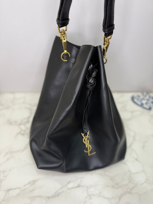 Soft leather bucket