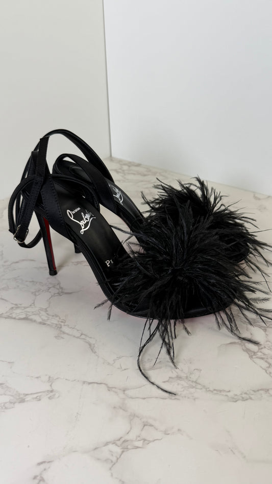 CL feather heel