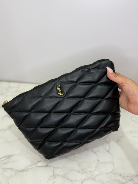 Ysl quilted pouch