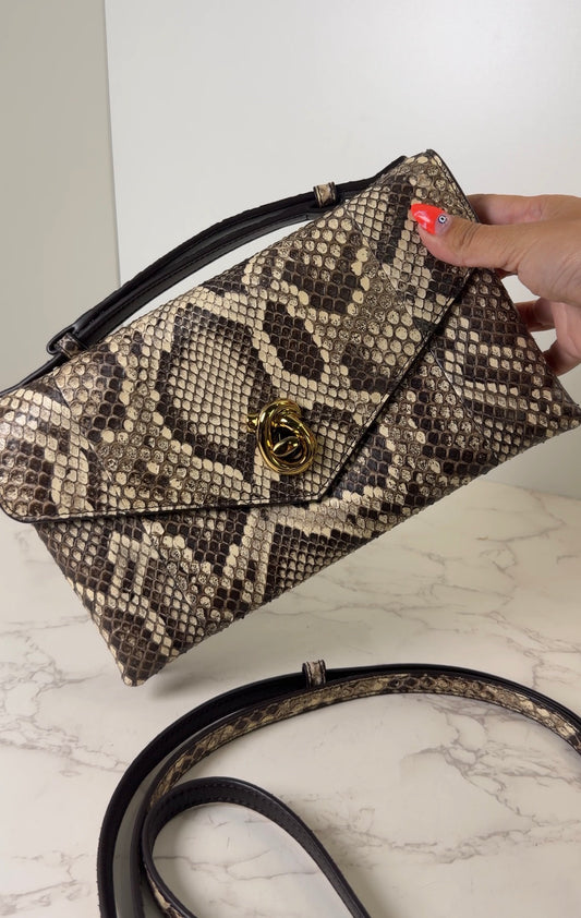 BV SNAKE ENVELOPE POUCH