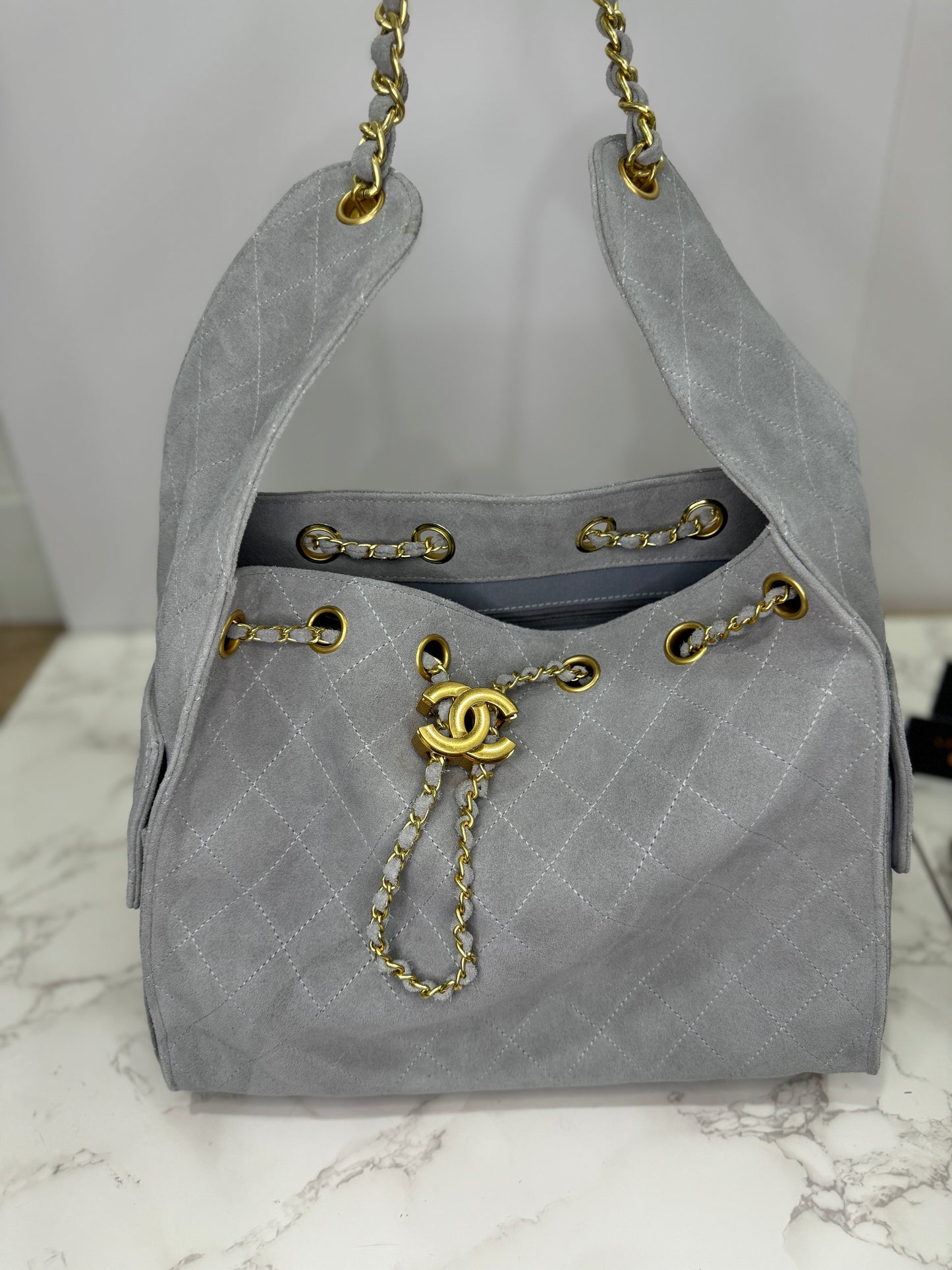 Suede hobo with cargo 25