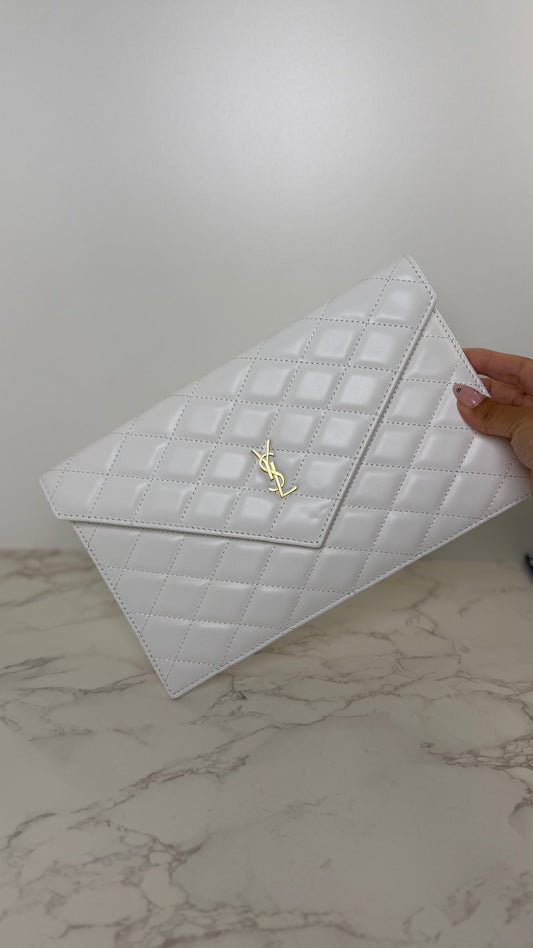 YSL Envelope Clutch