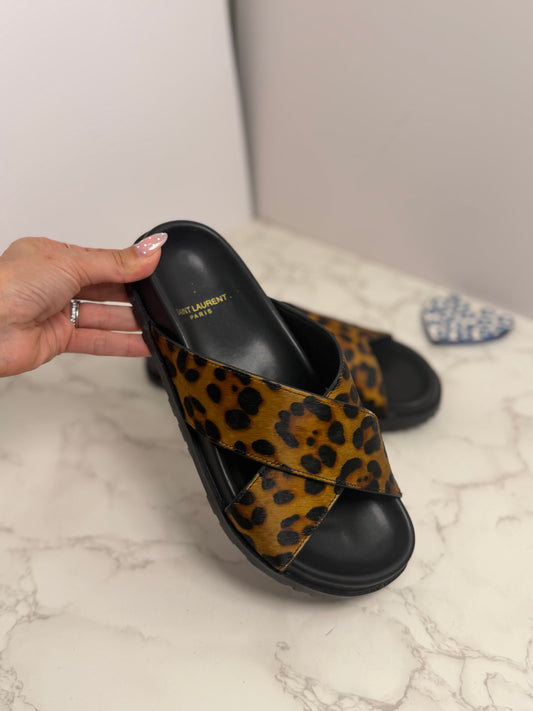 (Copy) Ysl pony hair slide